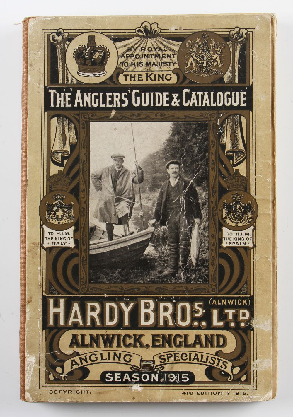 Mullock's Auctions - Rare Hardy Angler's Guide 1915 (Y) decorative