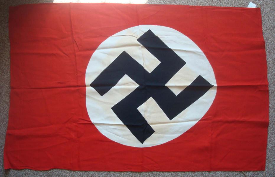 Mullock's Auctions WW2 German Flag Standard Red Flag